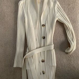 Michael Kors long tie cardigan